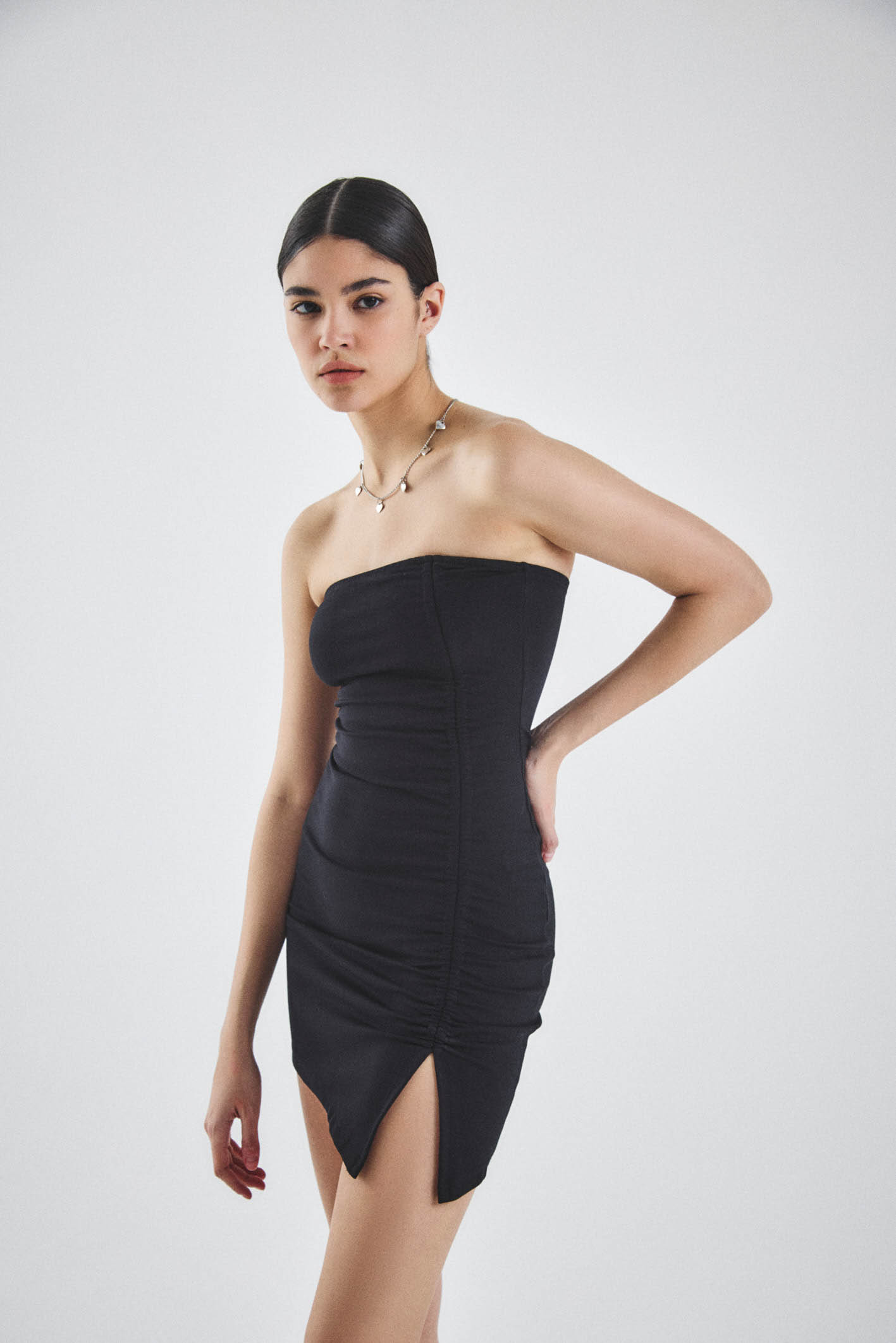 VESTIDO STRAPLESS DIPA 