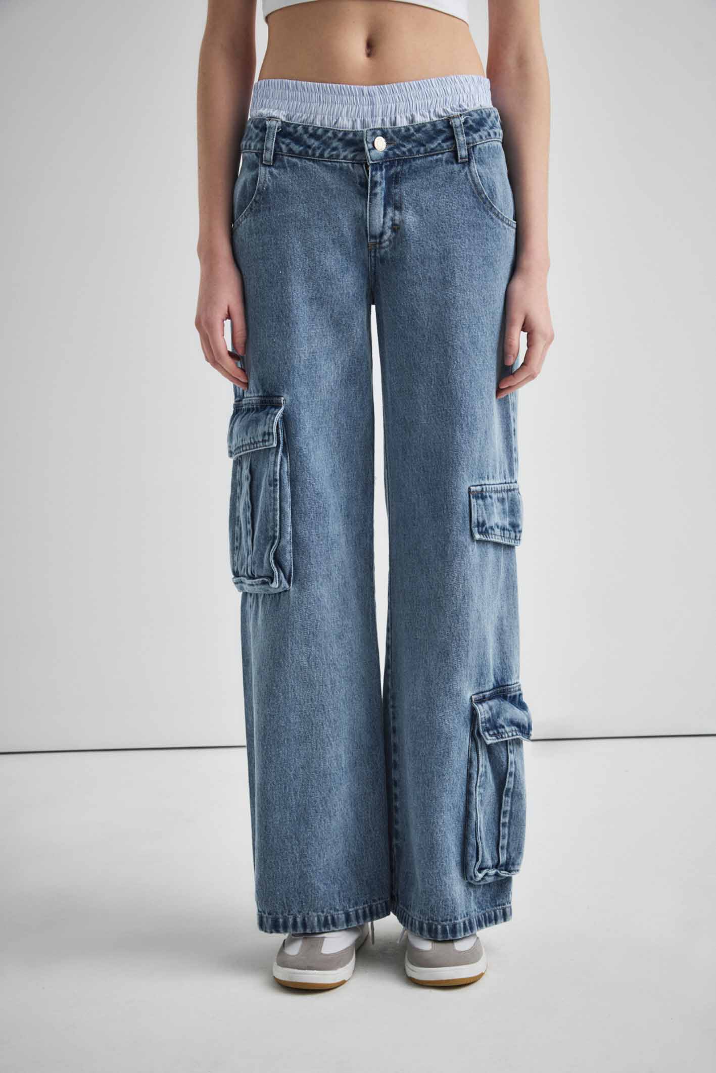 JEAN WIDE LEG CLEO 