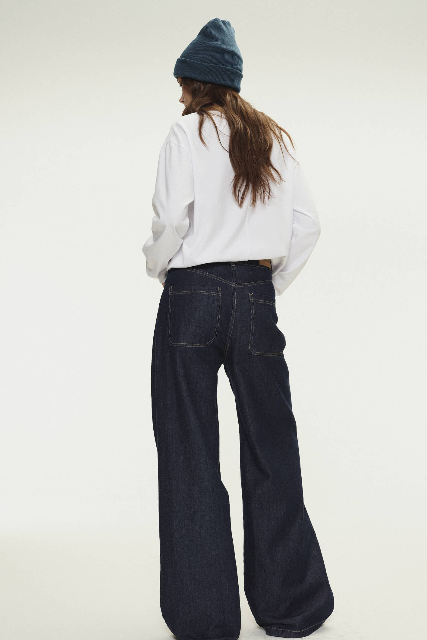 Jean Wide Leg Monaco