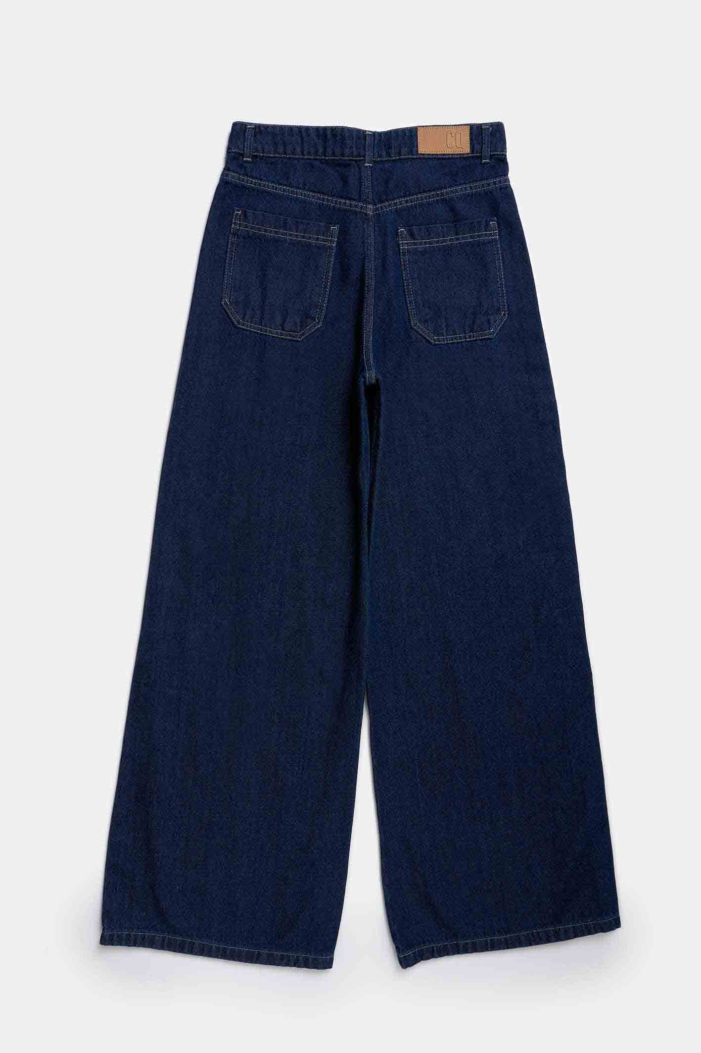 Jean Wide Leg Monaco